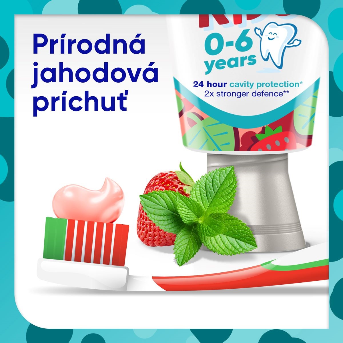 Detské zubné pasty SENSODYNE