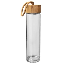 Nerozbitná sklenená fľaša na vodu 1 l