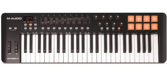 Štandardný keyboard MIDI