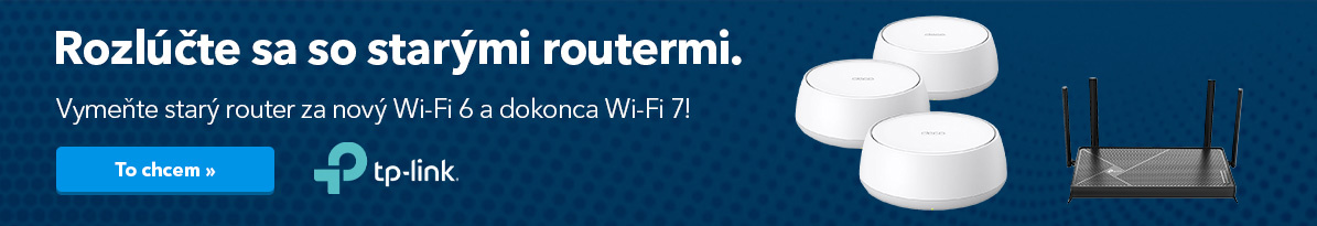 ŠROTOVNÉ s TP-LINK