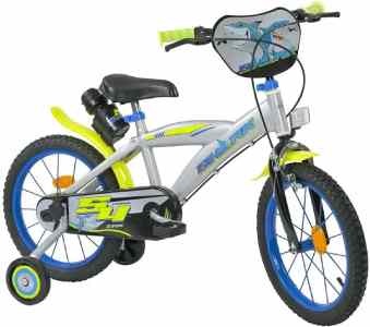 detský bicykel 16 palcov s prídavnými kolieskami