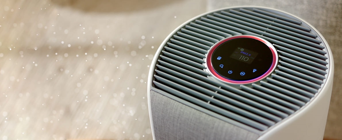 Aktuálne informácie o kvalite vzduchu Čistička vzduchu Philips Dual Scan AC3858/50