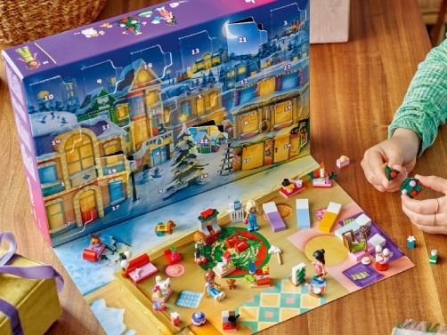 LEGO adventný kalendár využitie
