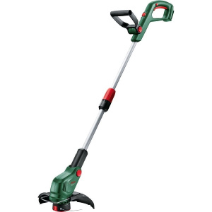 Zeleno-čierny poloautomatický aku vyžínač BOSCH