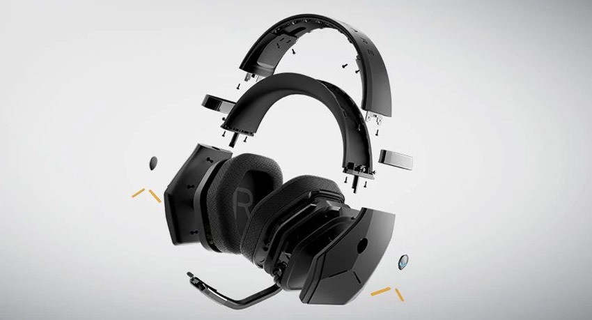 Dell Alienware Wireless AW988, slúchadlá