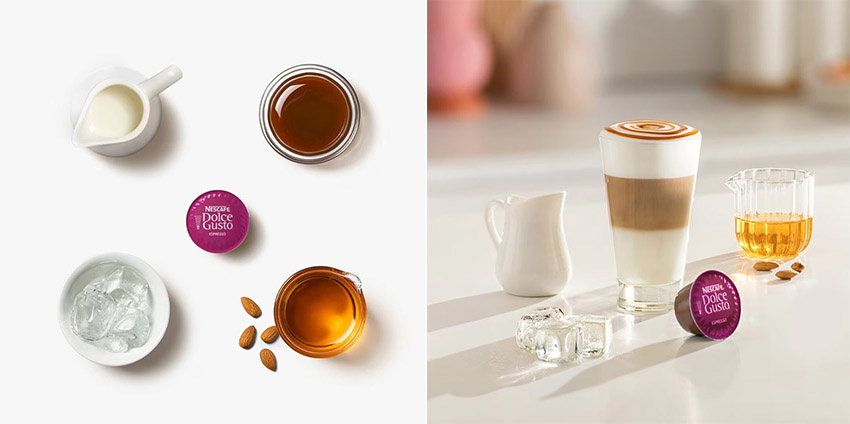 Amaretto Oat Iced Latte