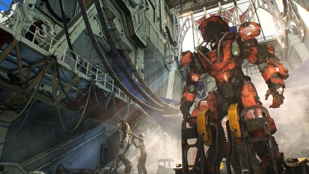 Anthem: screenshot, colossus