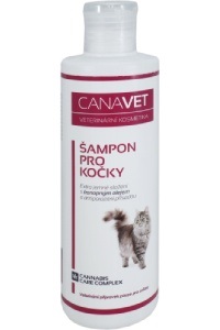 Antiparazitný šampón pre mačky