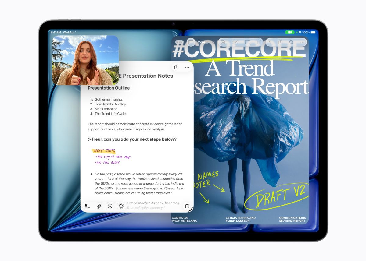 Apple iPad Air M4 výkon čip