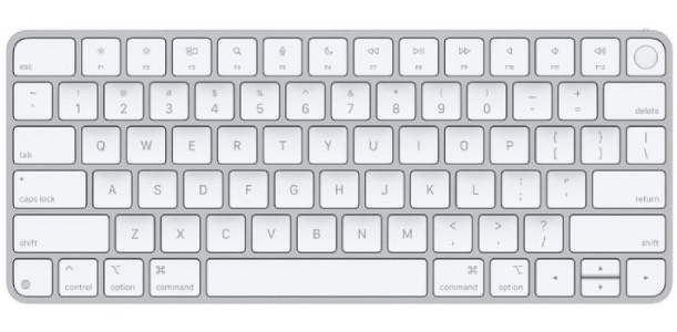 MacBook klávesnica apple magic keyboard touch id