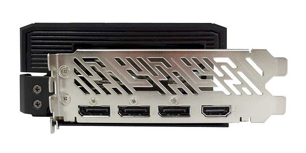 ASRock RX 9070 XT Steel Legend Dark 16G; obrazové výstupy 