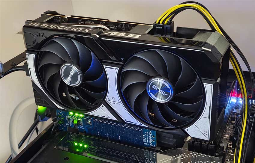 Asus DUAL RTX 5060 O8G v testoch