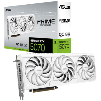 Asus PRIME RTX 5070 O12G WHITE