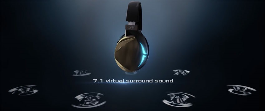 Asus ROG Strix Fusion 500; 7.1 surround sound