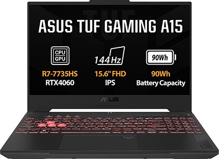 Herní notebook ASUS TUF Gaming A15