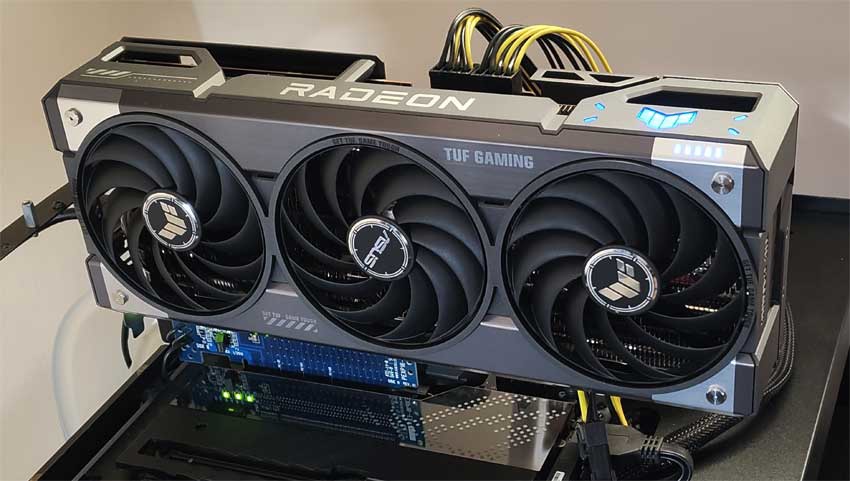 Asus TUF RX 9070 O16G Gaming v testoch