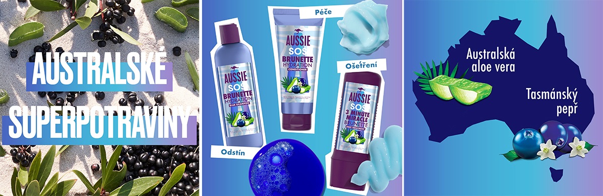 Aussie SOS pre brunetky