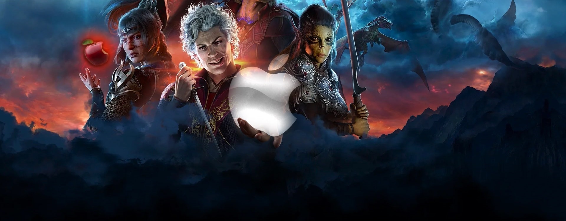 Najlepšie hry na Macu a MacBooku; wallpaper: Baldur's Gate 3