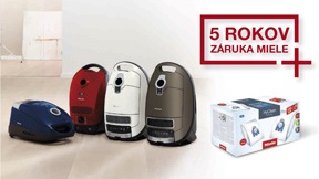 Predĺžená záruka na vysávače Miele