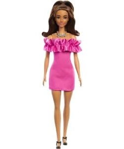 Barbie modelka s hnedými vlasmi