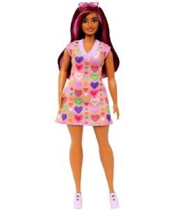 Barbie modelka s viacfarebnými vlasmi