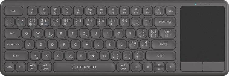 Bluetooth klávesnica s touchpadom