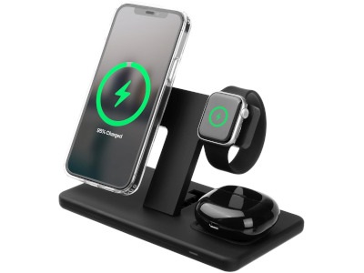 Bezdrôtová nabíjačka Apple watch + iPhone