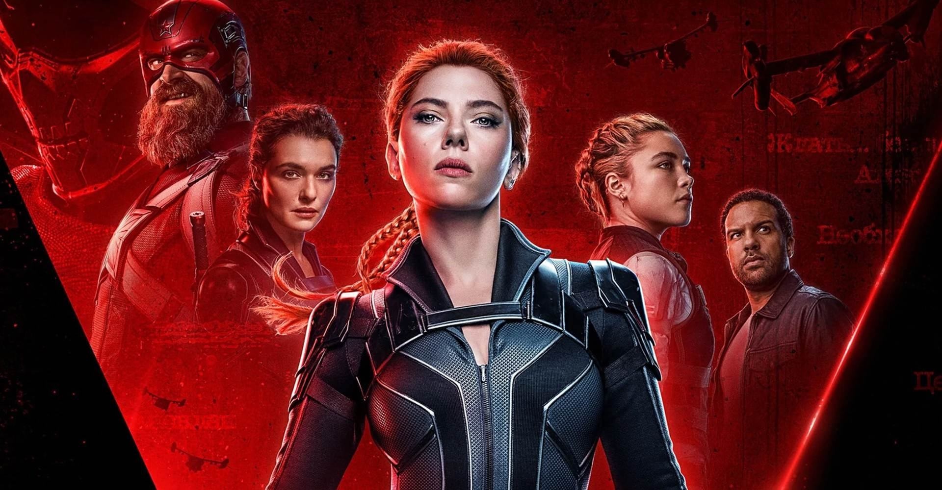 Black Widow; wallpaper: cover