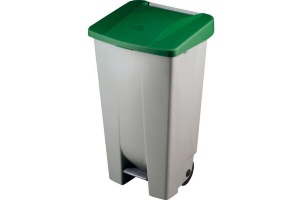 Odpadkový kôš s vekom do kancelárie