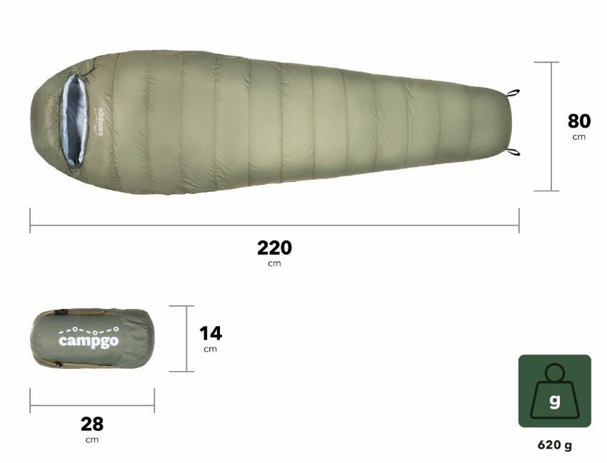 Spacák Campgo Airlight