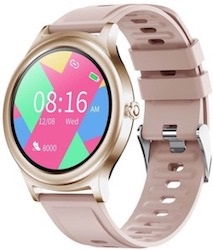 Elegantné smart hodinky dámske ružové WowMe