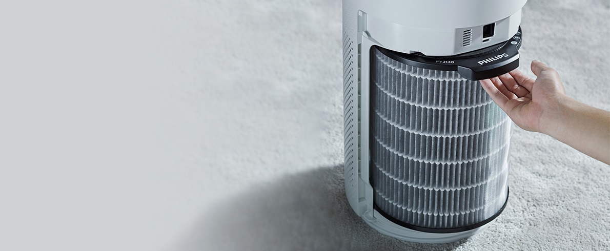HEPA filter Čistička vzduchu Philips Dual Scan AC3858/50