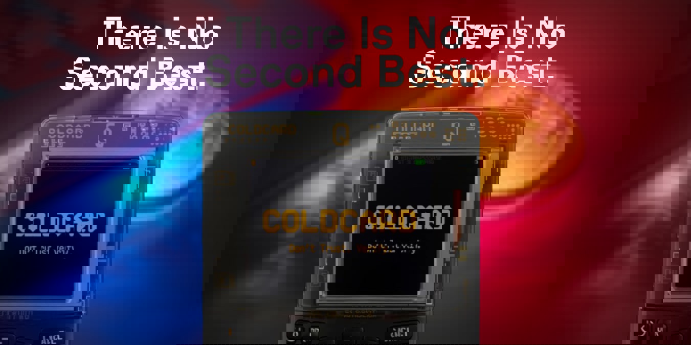 Coldcard: there is no second best