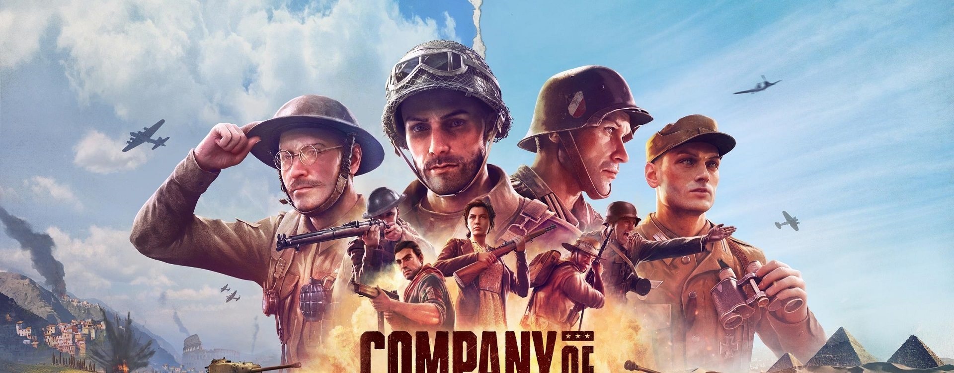 Company of Heroes 3; wallpaper: cover
