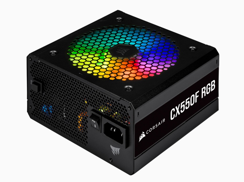 Corsair;iCUE;RGB podsvícení;napájecí zdroj;