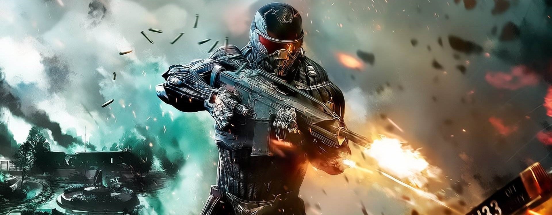 Crysis 2; wallpaper: cover