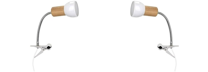 Led lampa na čítanie na posteľ s klipom 