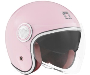 Ružová prilba na motorku dámska
