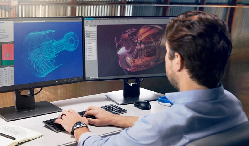 Monitory Dell – tenké rámčeky