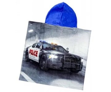 Detská osuška pončo policajné