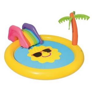 Detský nafukovací bazén so šmýkalkou