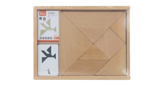 Drevený tangram