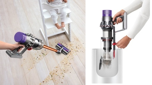 Bohaté príslušenstvo tyčového vysávača Dyson V10 Absolute