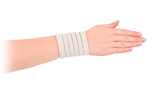 Fixačné elastické ovínadlo na zápästie