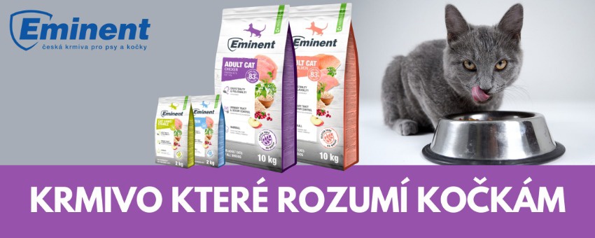 České krmivo pre psov a mačky Eminent kladie dôraz na kvalitu, zdravie ...