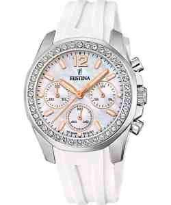 Festina hodinky dámske strieborné