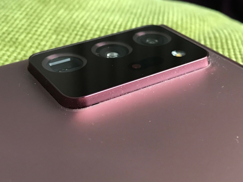 Samsung Galaxy Note20 Ultra 5G, výstupok fotoaparátu
