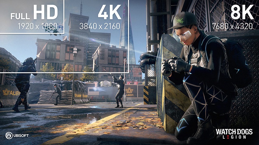 NVIDIA GeForce RTX, 8K rozlíšenie