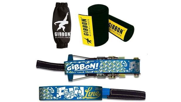 Gibbon slackline set