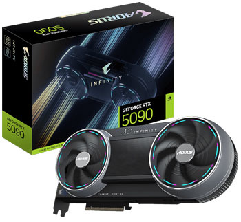 Gigabyte AORUS RTX 5090 INFINITY 32G Gigabyte AORUS RTX 5090 INFINITY 32G